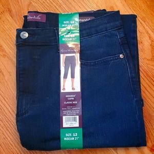Gloria Vanderbilt Capri jeans